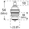 valve measurements